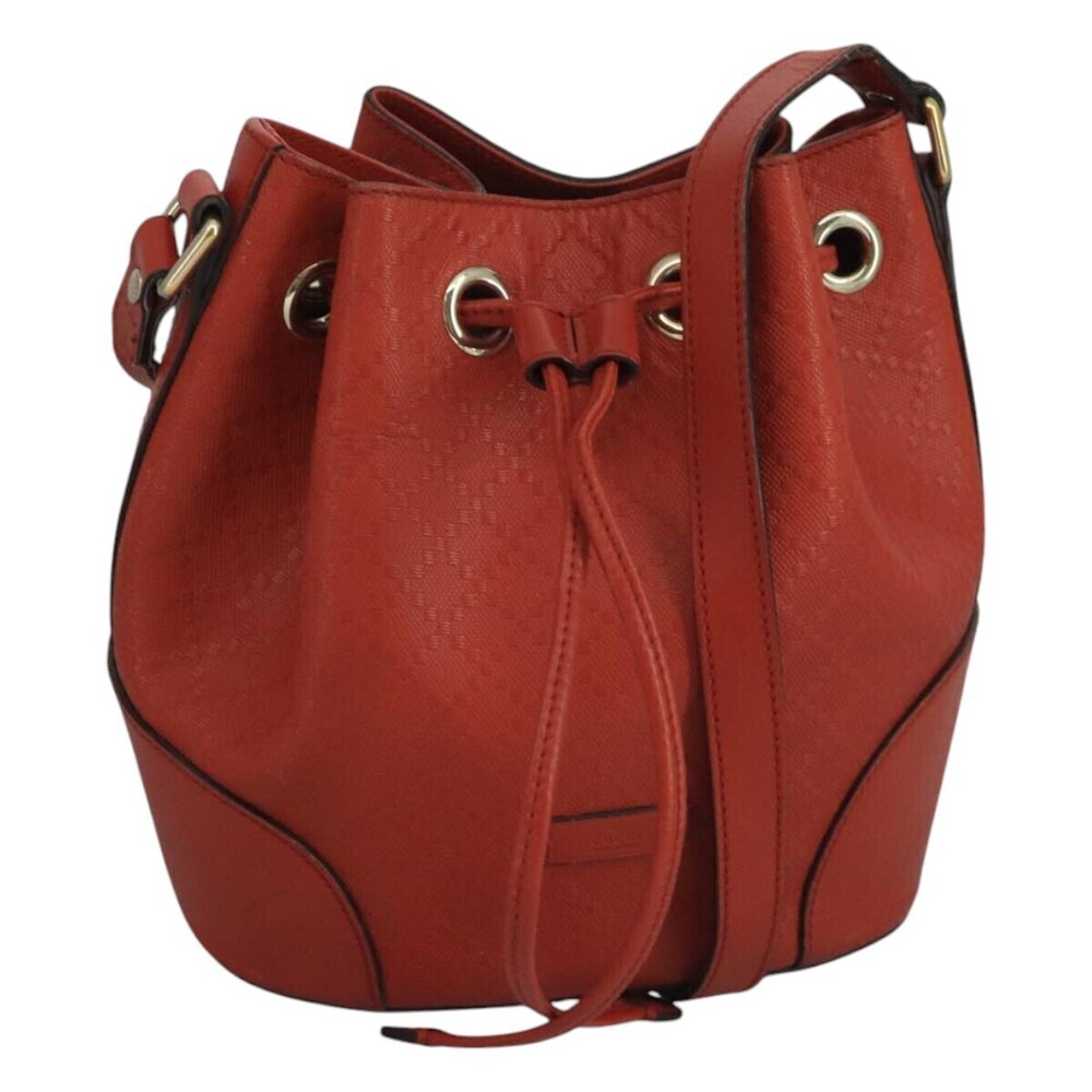 Gucci Bright Bucket Diamante Leather Small